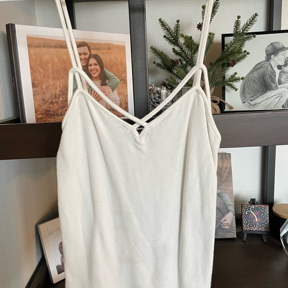 Brandy Melville Cream Tank Top